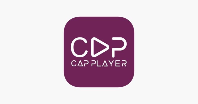 Interface principale de Cap Player affichant les catégories IPTV sur Smart TV.