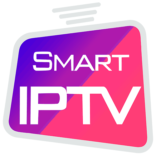 Smart IPTV (SIPTV) app interface on Smart TV — service IPTV au Québec et Canada pour streaming de chaînes en direct et contenu VOD.