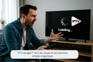 IPTV qui gèle freeze sur Smart TV avec solutions pour service IPTV au Canada et Québec
