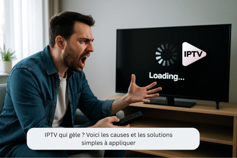 IPTV qui gèle freeze sur Smart TV avec solutions pour service IPTV au Canada et Québec