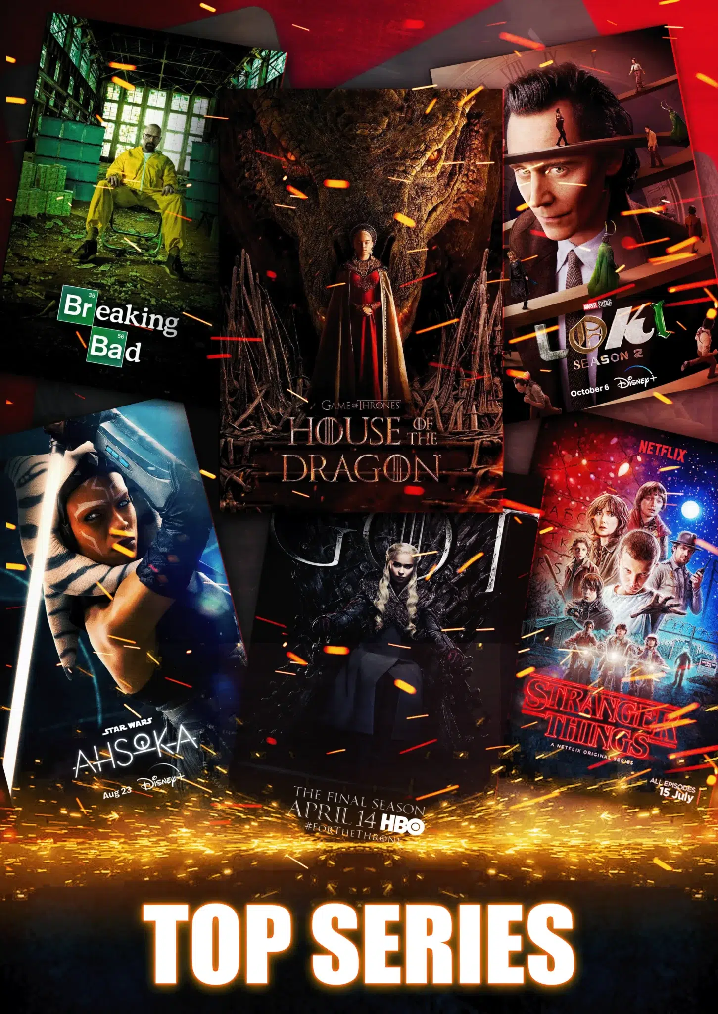 Meilleures séries mondiales sur IPTV